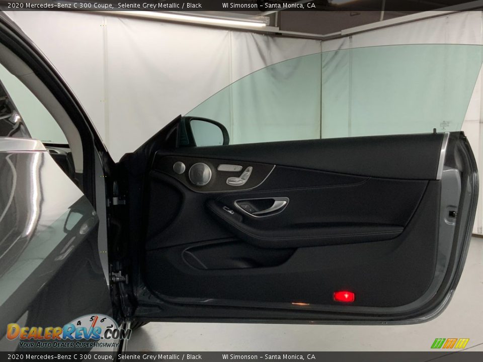 2020 Mercedes-Benz C 300 Coupe Selenite Grey Metallic / Black Photo #31