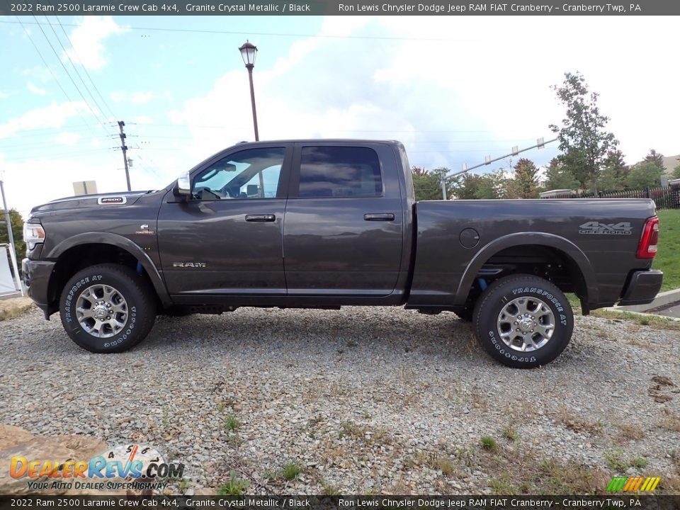 2022 Ram 2500 Laramie Crew Cab 4x4 Granite Crystal Metallic / Black Photo #9