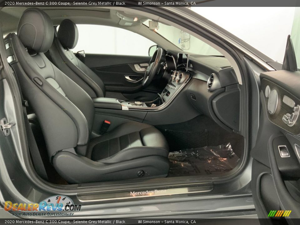 2020 Mercedes-Benz C 300 Coupe Selenite Grey Metallic / Black Photo #32
