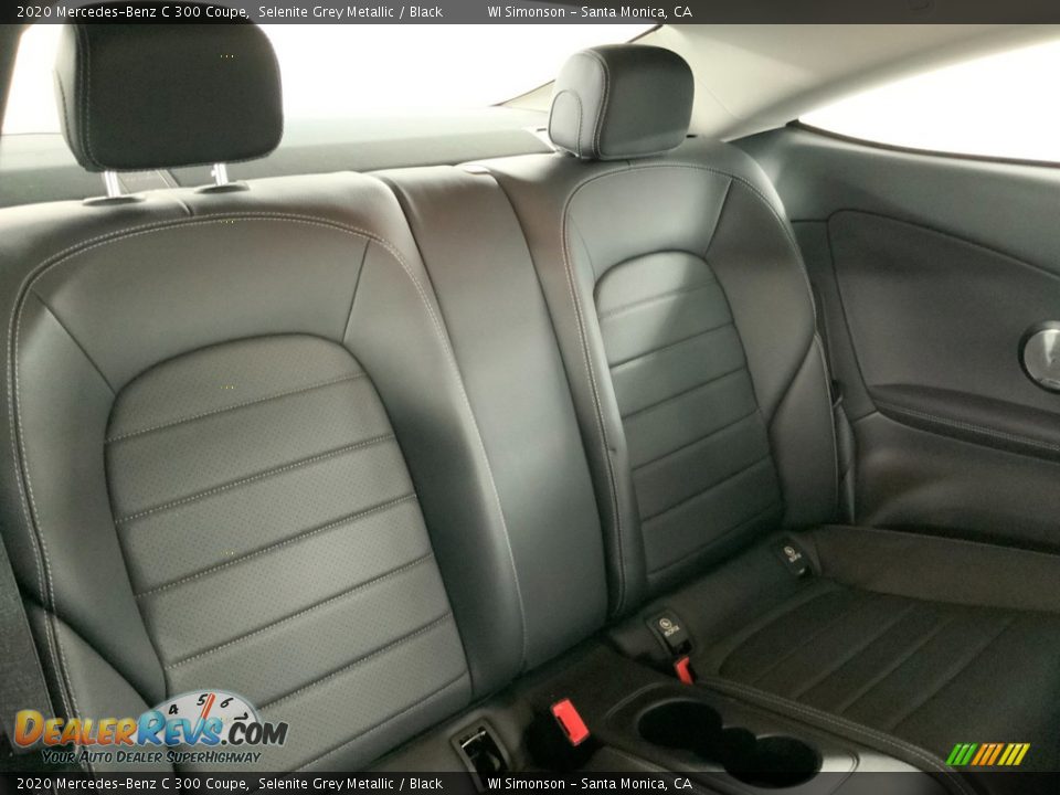 2020 Mercedes-Benz C 300 Coupe Selenite Grey Metallic / Black Photo #34