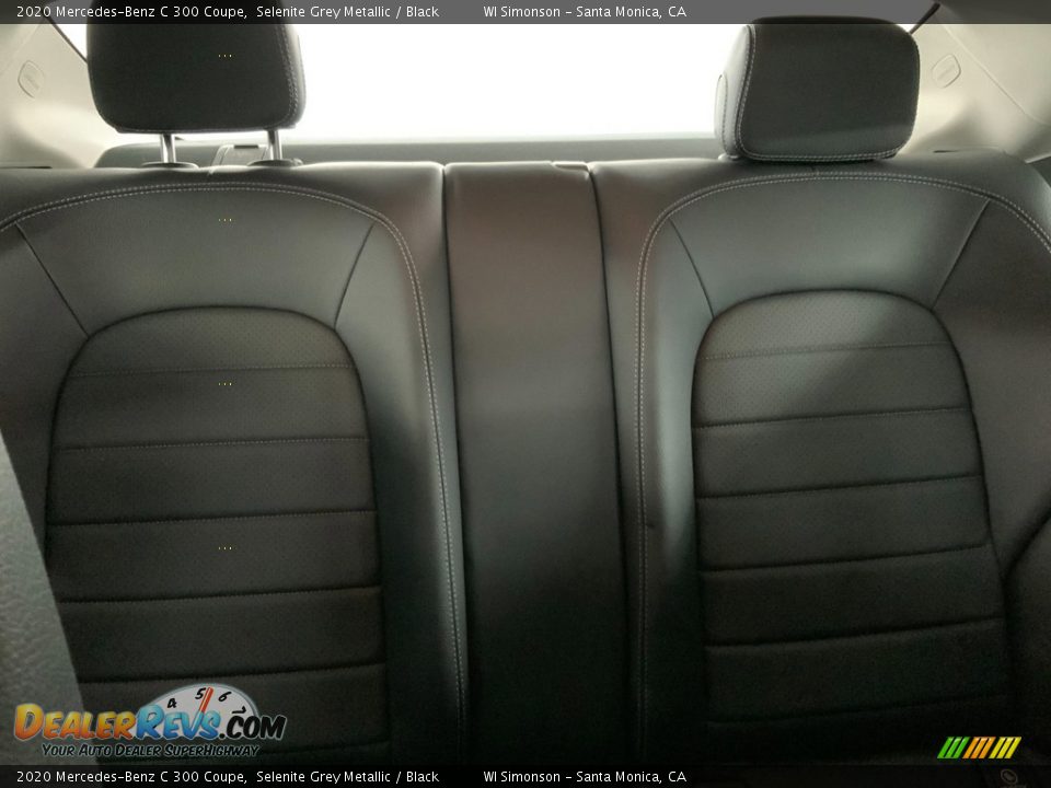 2020 Mercedes-Benz C 300 Coupe Selenite Grey Metallic / Black Photo #35