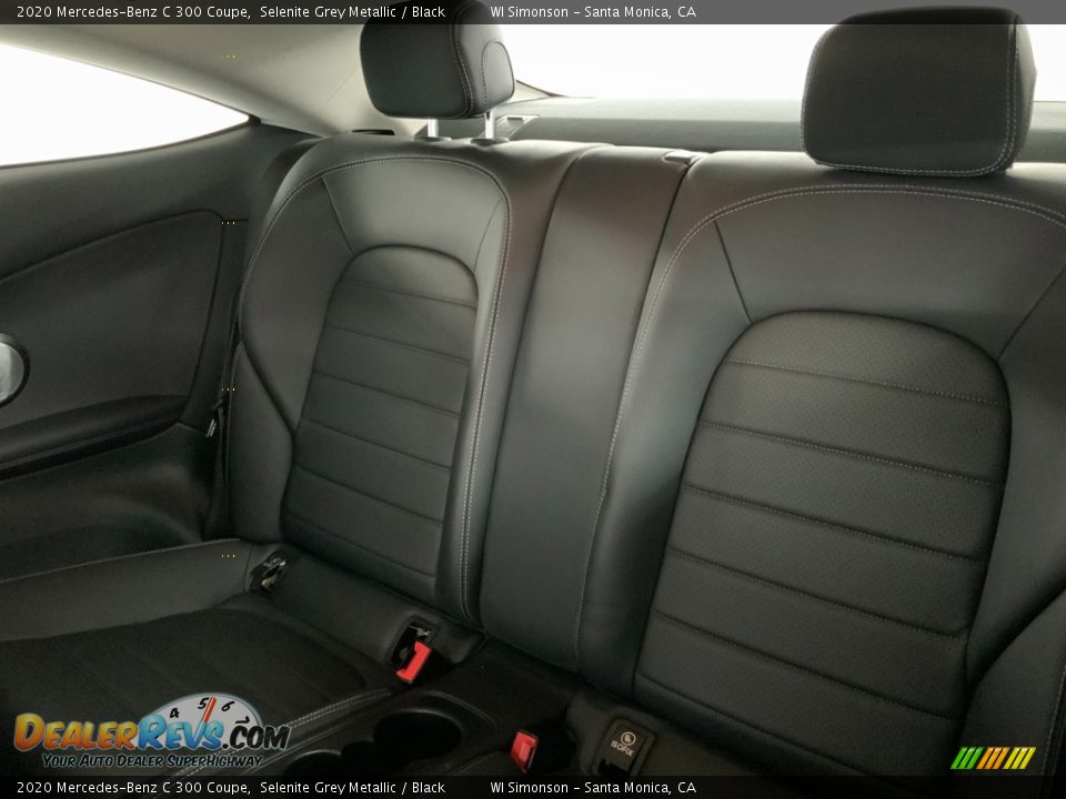 2020 Mercedes-Benz C 300 Coupe Selenite Grey Metallic / Black Photo #36