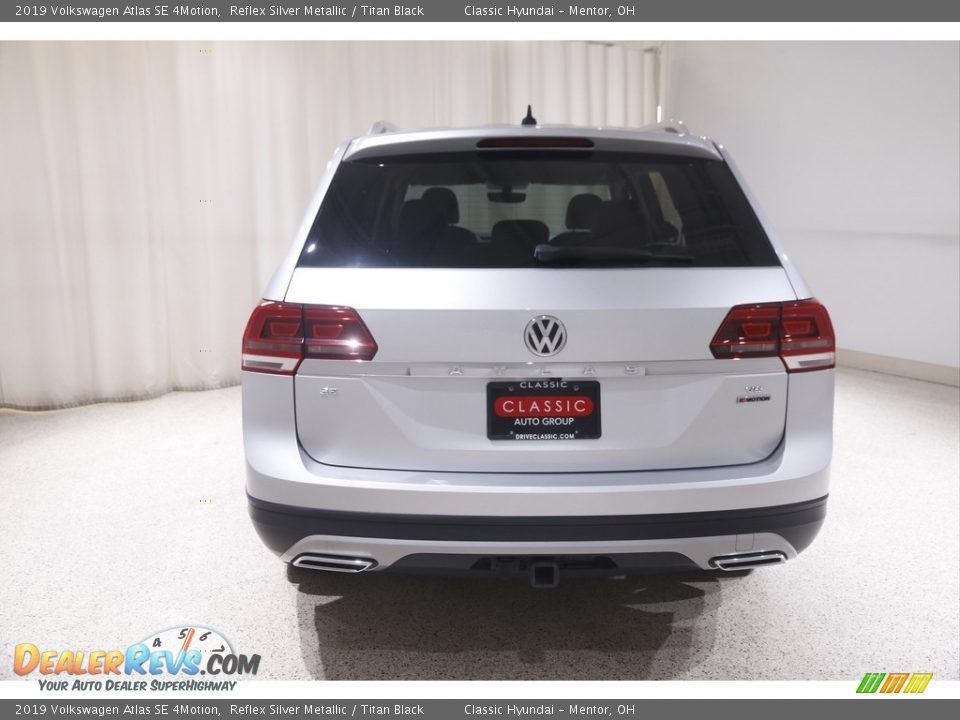 2019 Volkswagen Atlas SE 4Motion Reflex Silver Metallic / Titan Black Photo #19