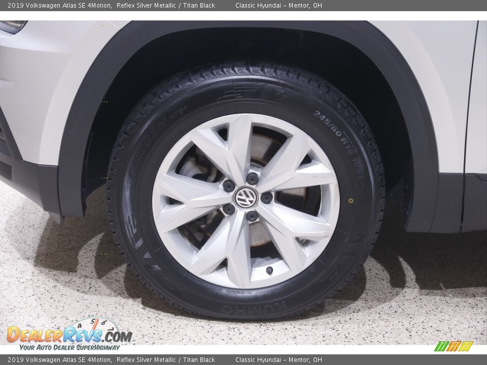2019 Volkswagen Atlas SE 4Motion Reflex Silver Metallic / Titan Black Photo #21