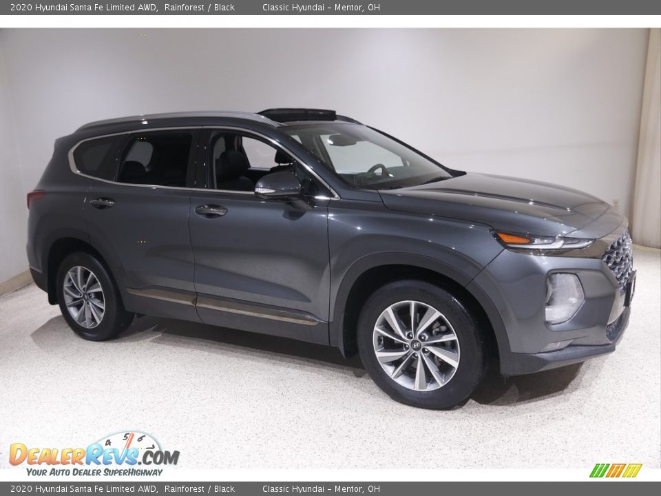 2020 Hyundai Santa Fe Limited AWD Rainforest / Black Photo #1