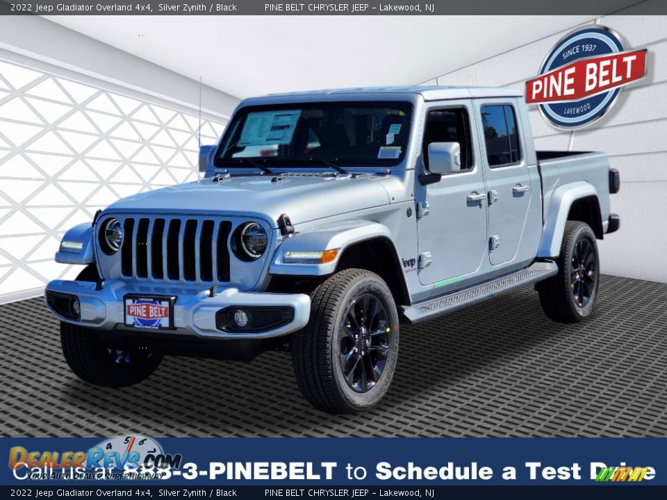 2022 Jeep Gladiator Overland 4x4 Silver Zynith / Black Photo #1