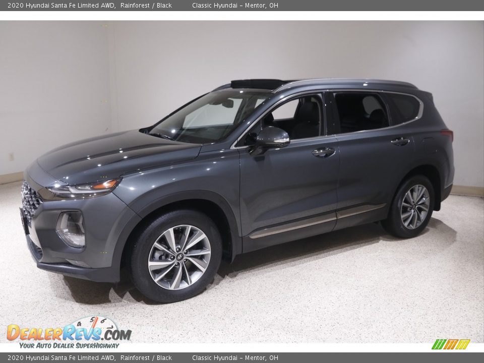 2020 Hyundai Santa Fe Limited AWD Rainforest / Black Photo #3