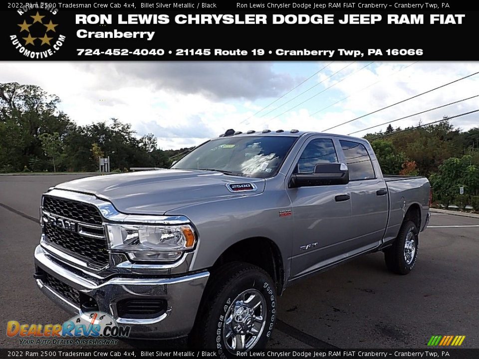 2022 Ram 2500 Tradesman Crew Cab 4x4 Billet Silver Metallic / Black Photo #1