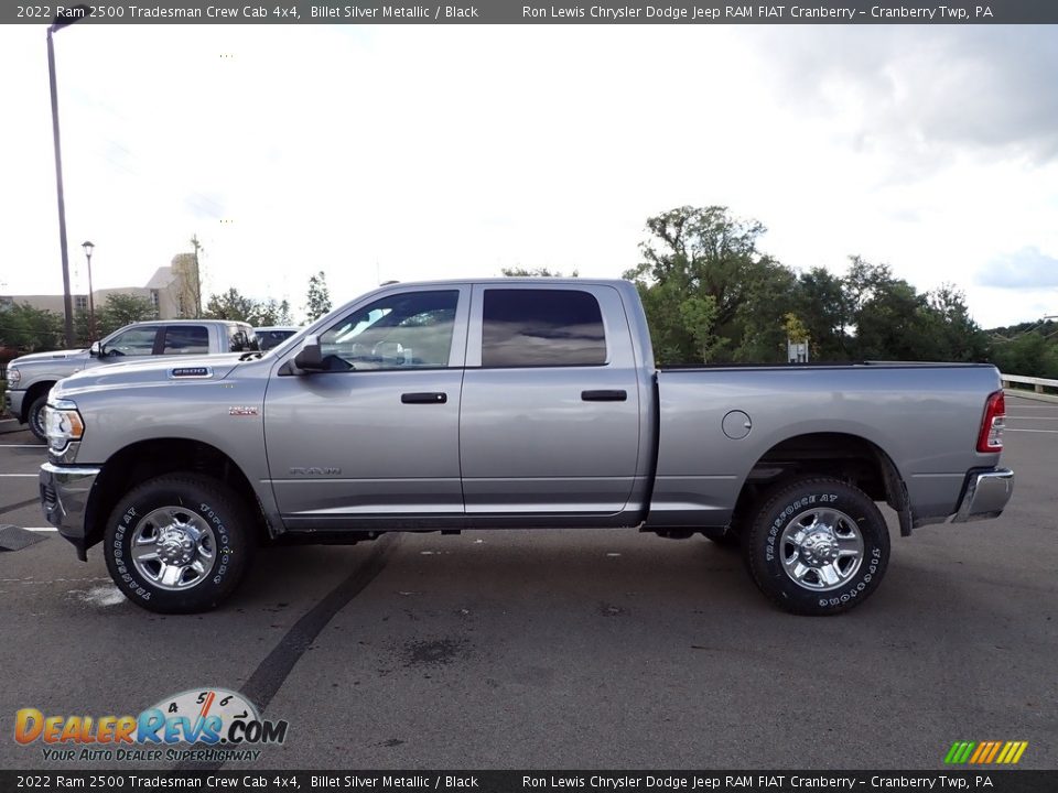 2022 Ram 2500 Tradesman Crew Cab 4x4 Billet Silver Metallic / Black Photo #2