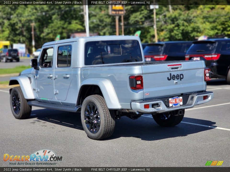 2022 Jeep Gladiator Overland 4x4 Silver Zynith / Black Photo #4