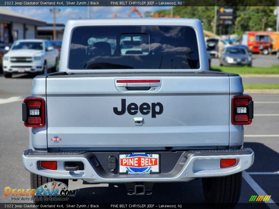 2022 Jeep Gladiator Overland 4x4 Silver Zynith / Black Photo #5