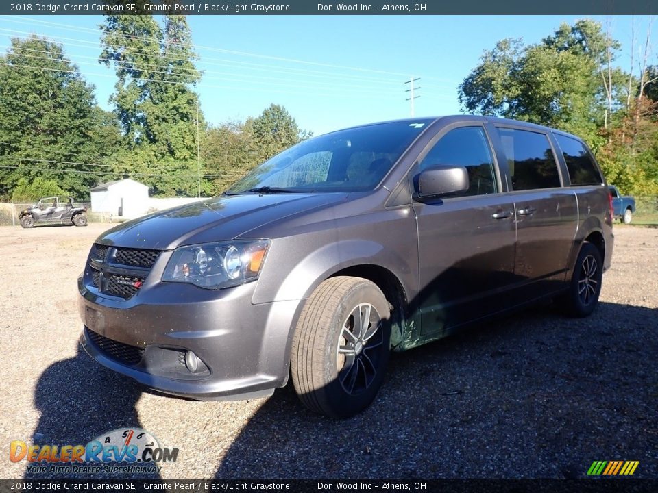 2018 Dodge Grand Caravan SE Granite Pearl / Black/Light Graystone Photo #6