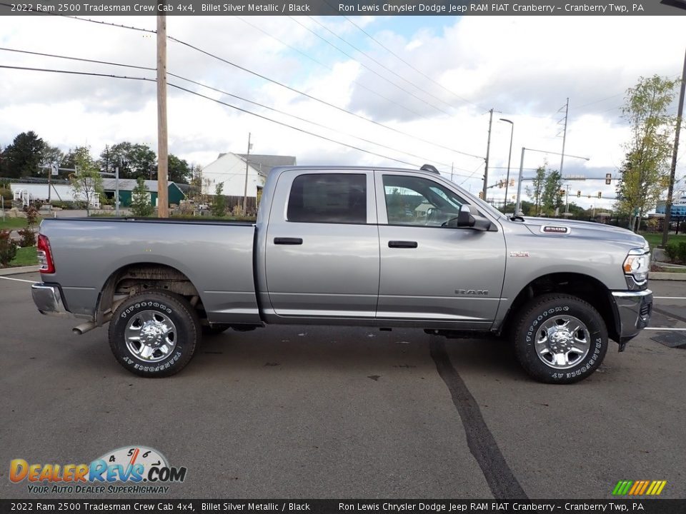 2022 Ram 2500 Tradesman Crew Cab 4x4 Billet Silver Metallic / Black Photo #6