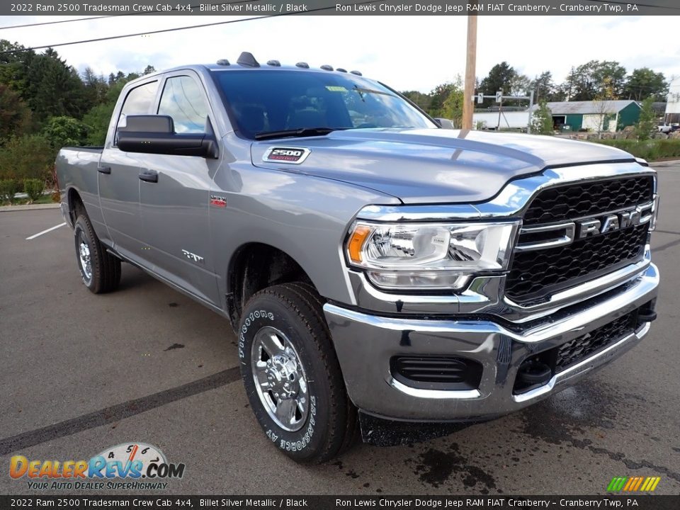 2022 Ram 2500 Tradesman Crew Cab 4x4 Billet Silver Metallic / Black Photo #7