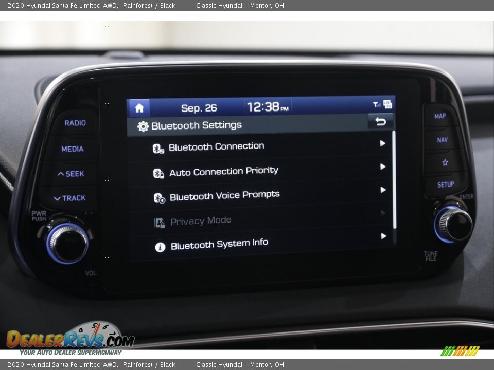 2020 Hyundai Santa Fe Limited AWD Rainforest / Black Photo #11