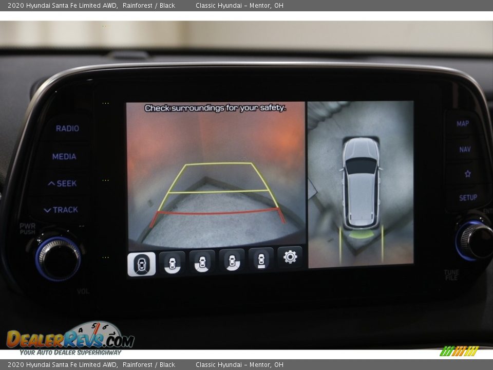 2020 Hyundai Santa Fe Limited AWD Rainforest / Black Photo #12
