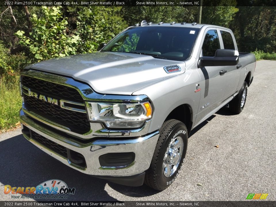 2022 Ram 2500 Tradesman Crew Cab 4x4 Billet Silver Metallic / Black Photo #2