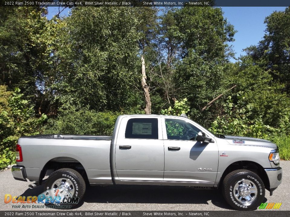 2022 Ram 2500 Tradesman Crew Cab 4x4 Billet Silver Metallic / Black Photo #5