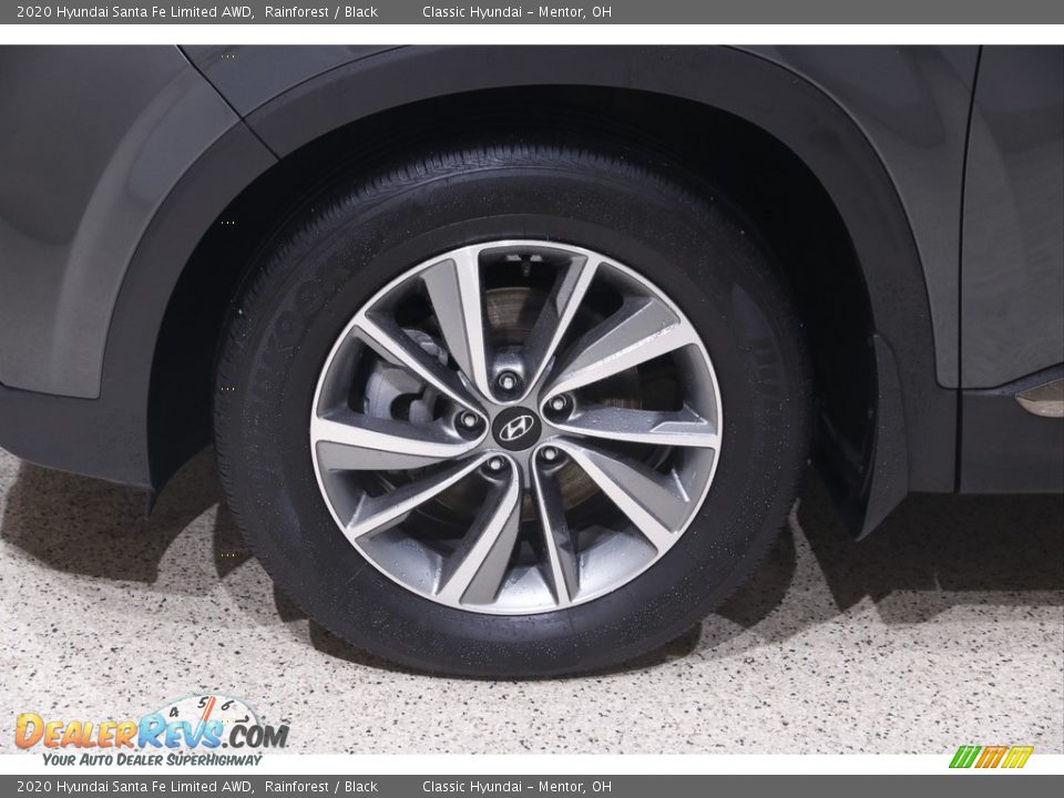 2020 Hyundai Santa Fe Limited AWD Rainforest / Black Photo #20