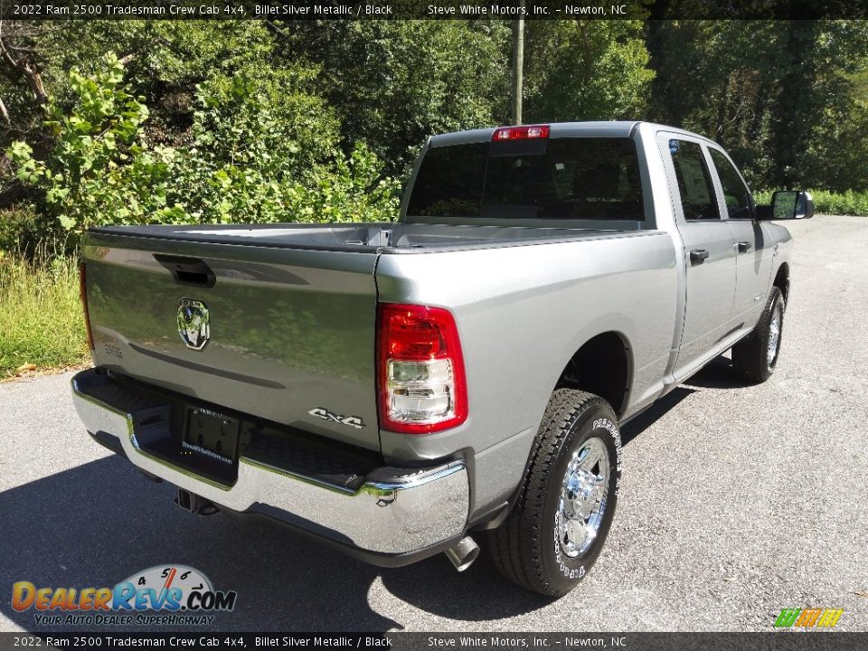 2022 Ram 2500 Tradesman Crew Cab 4x4 Billet Silver Metallic / Black Photo #6