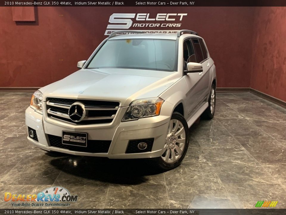 2010 Mercedes-Benz GLK 350 4Matic Iridium Silver Metallic / Black Photo #1