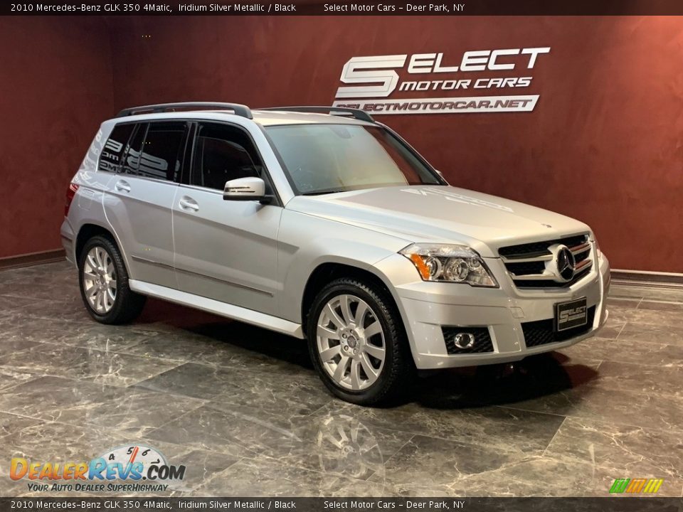 2010 Mercedes-Benz GLK 350 4Matic Iridium Silver Metallic / Black Photo #3