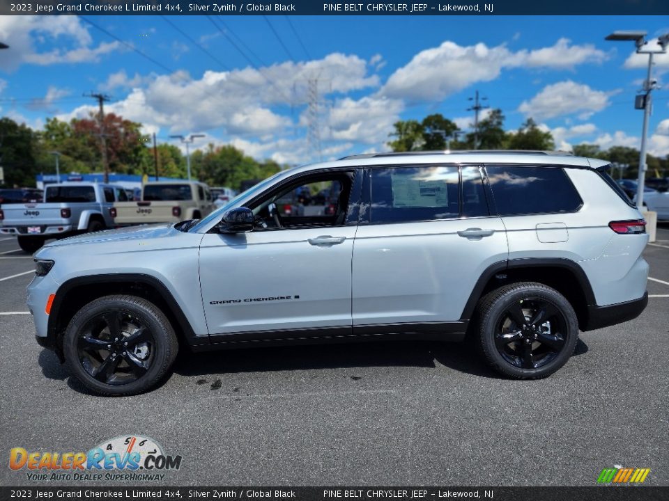 2023 Jeep Grand Cherokee L Limited 4x4 Silver Zynith / Global Black Photo #3