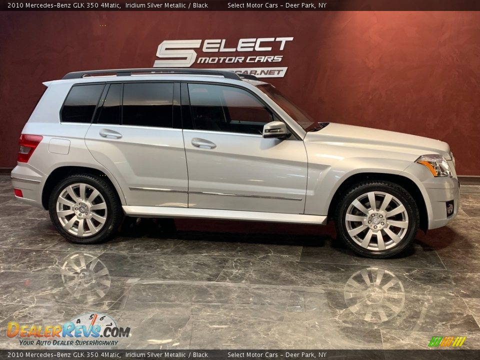 2010 Mercedes-Benz GLK 350 4Matic Iridium Silver Metallic / Black Photo #4