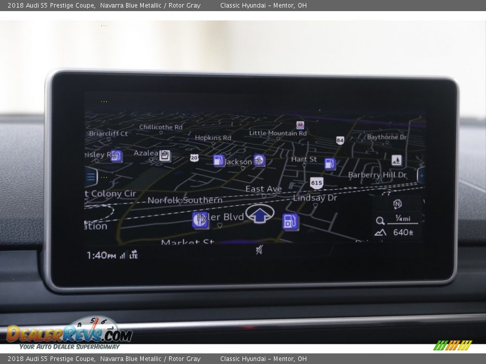 Navigation of 2018 Audi S5 Prestige Coupe Photo #10
