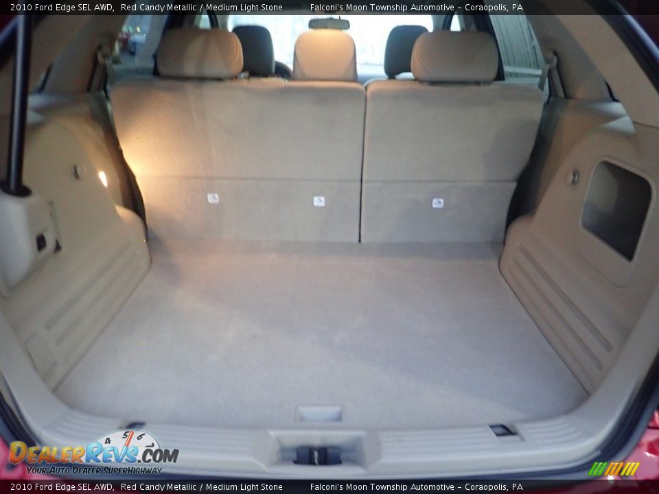 2010 Ford Edge SEL AWD Red Candy Metallic / Medium Light Stone Photo #4