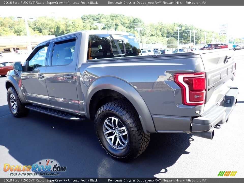 2018 Ford F150 SVT Raptor SuperCrew 4x4 Lead Foot / Black Photo #3