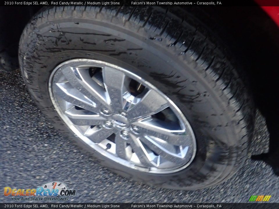 2010 Ford Edge SEL AWD Red Candy Metallic / Medium Light Stone Photo #10