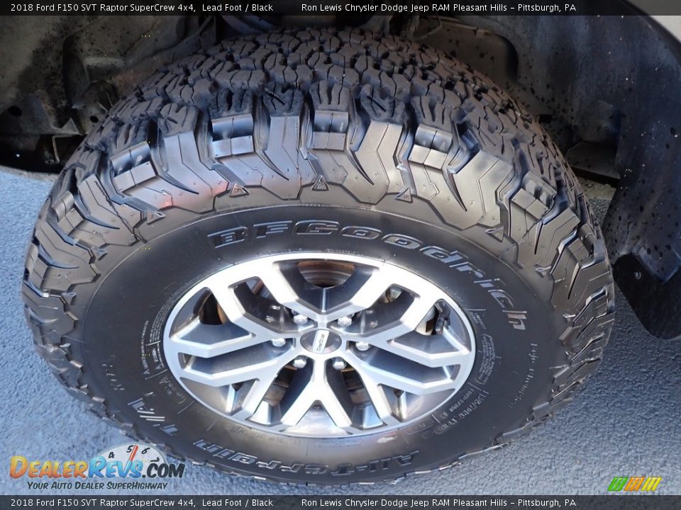 2018 Ford F150 SVT Raptor SuperCrew 4x4 Wheel Photo #10