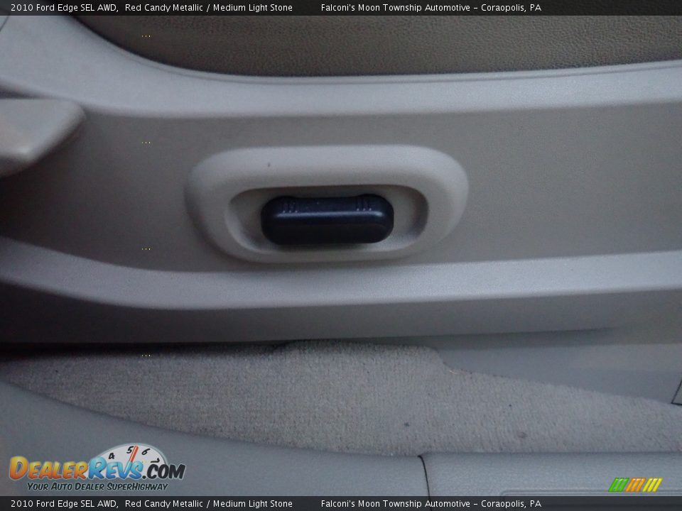 2010 Ford Edge SEL AWD Red Candy Metallic / Medium Light Stone Photo #13