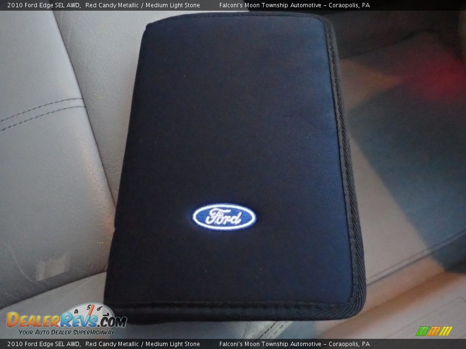 2010 Ford Edge SEL AWD Red Candy Metallic / Medium Light Stone Photo #14