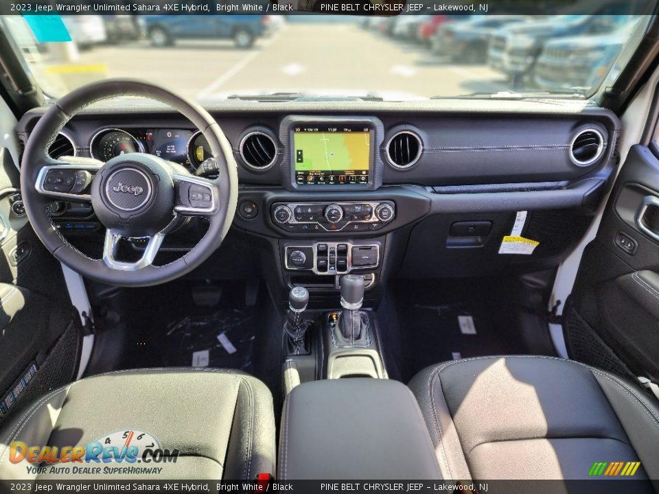 Front Seat of 2023 Jeep Wrangler Unlimited Sahara 4XE Hybrid Photo #10