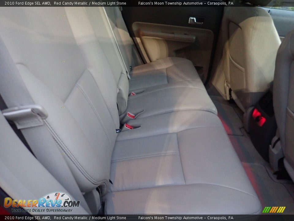2010 Ford Edge SEL AWD Red Candy Metallic / Medium Light Stone Photo #16
