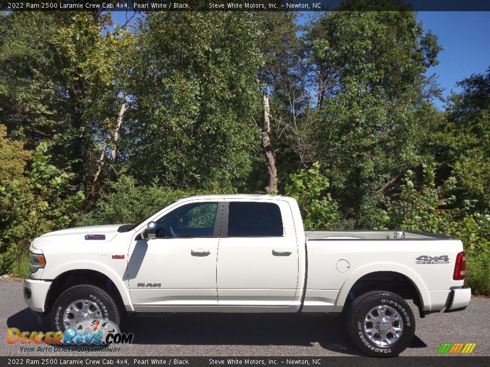 2022 Ram 2500 Laramie Crew Cab 4x4 Pearl White / Black Photo #1