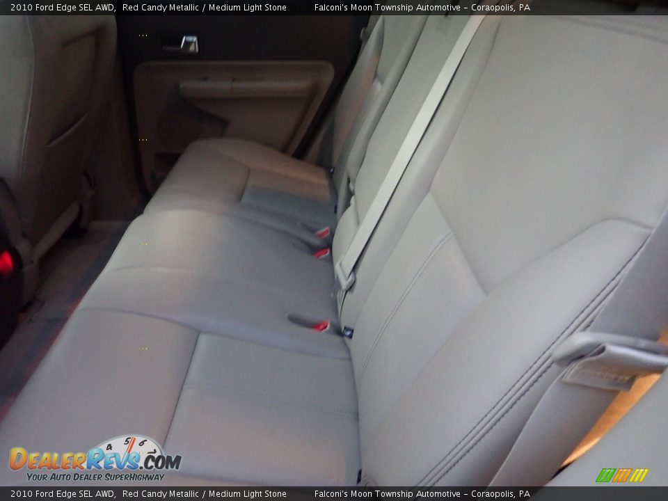 2010 Ford Edge SEL AWD Red Candy Metallic / Medium Light Stone Photo #18