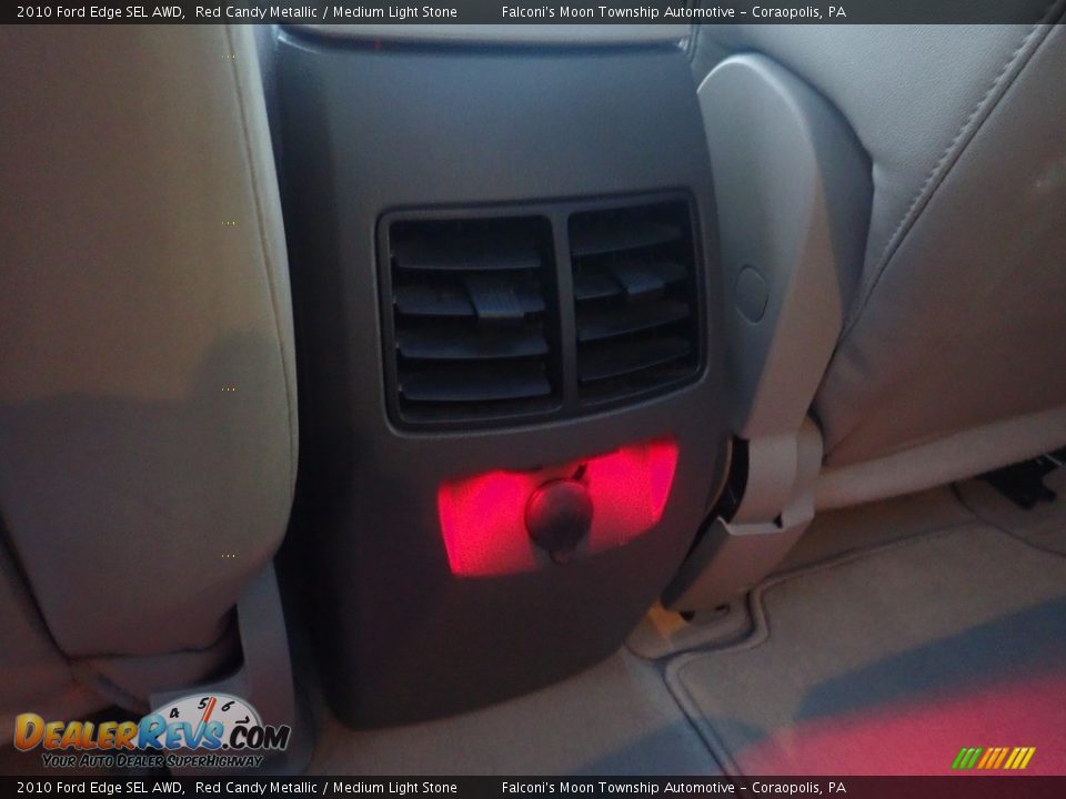 2010 Ford Edge SEL AWD Red Candy Metallic / Medium Light Stone Photo #20