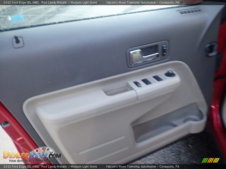 2010 Ford Edge SEL AWD Red Candy Metallic / Medium Light Stone Photo #22