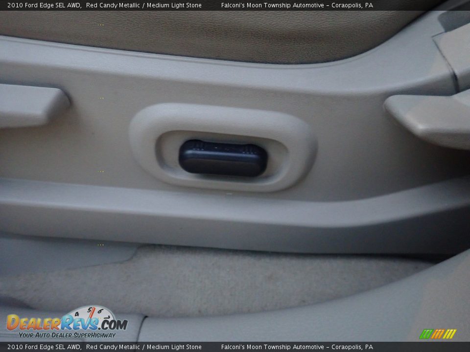 2010 Ford Edge SEL AWD Red Candy Metallic / Medium Light Stone Photo #23