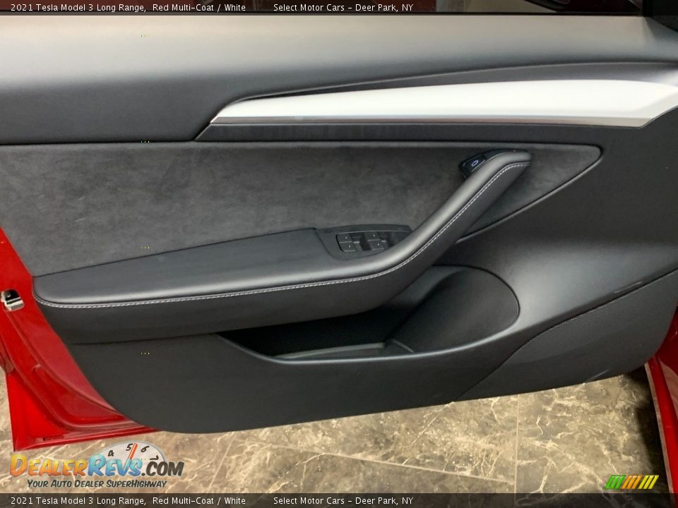 Door Panel of 2021 Tesla Model 3 Long Range Photo #16