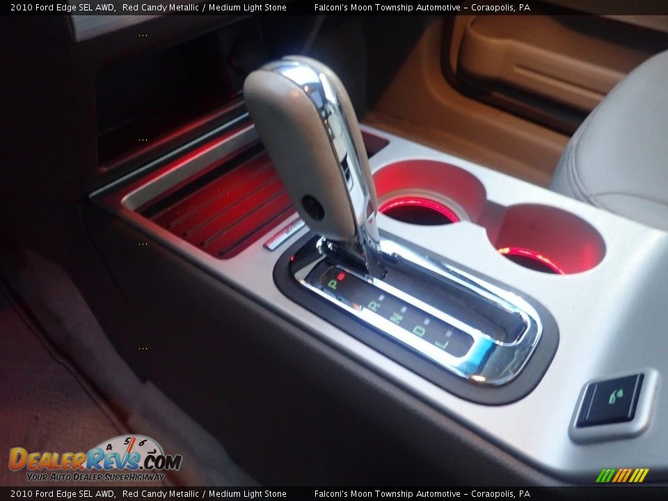 2010 Ford Edge SEL AWD Red Candy Metallic / Medium Light Stone Photo #25