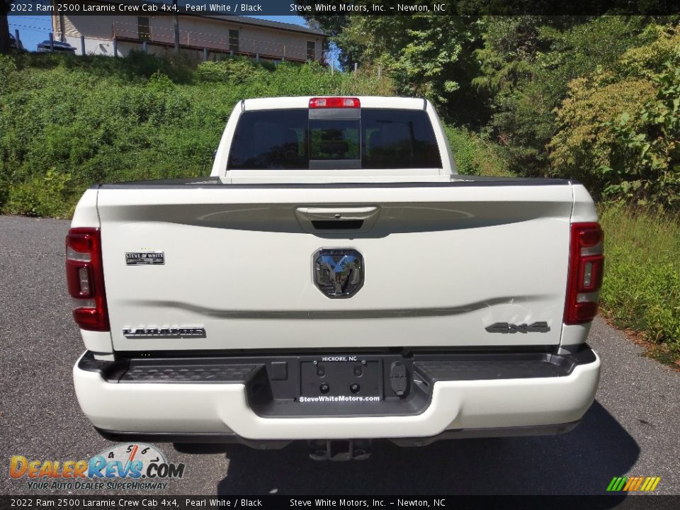 2022 Ram 2500 Laramie Crew Cab 4x4 Pearl White / Black Photo #7