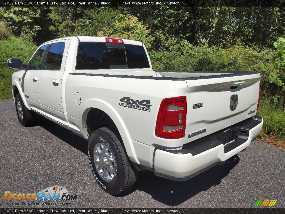 2022 Ram 2500 Laramie Crew Cab 4x4 Pearl White / Black Photo #9