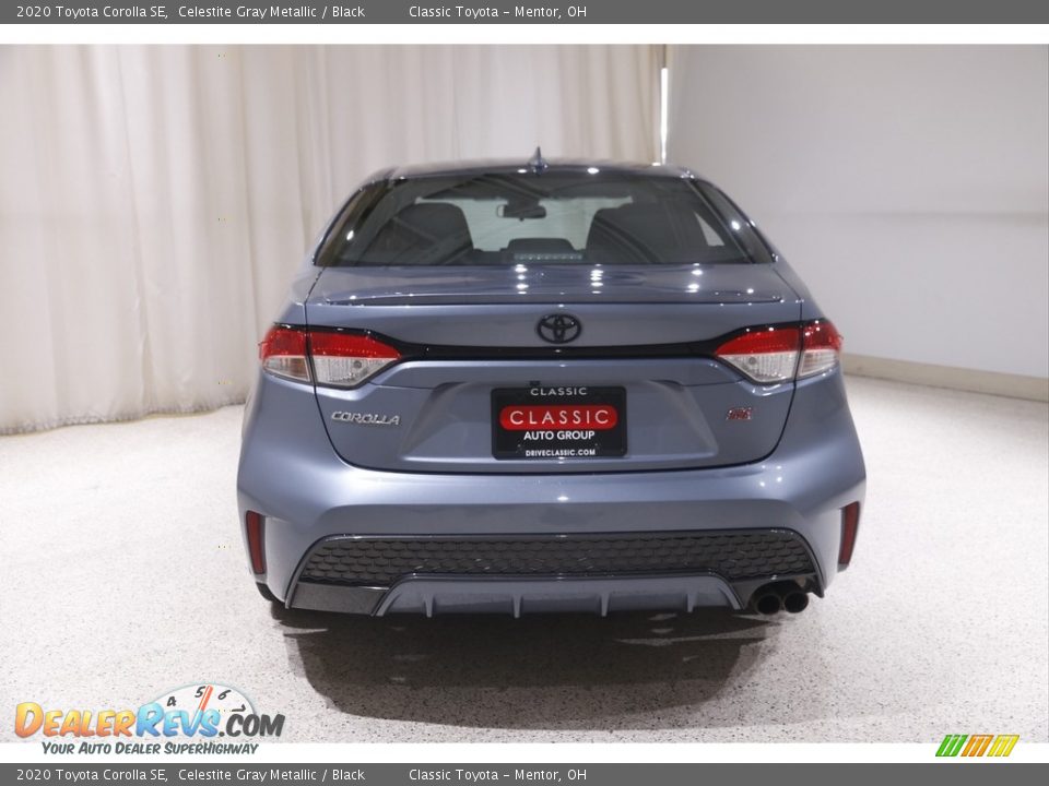 2020 Toyota Corolla SE Celestite Gray Metallic / Black Photo #17