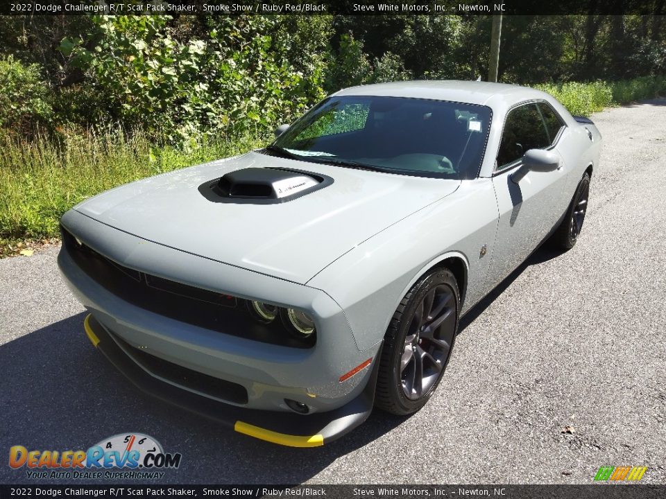 2022 Dodge Challenger R/T Scat Pack Shaker Smoke Show / Ruby Red/Black Photo #2