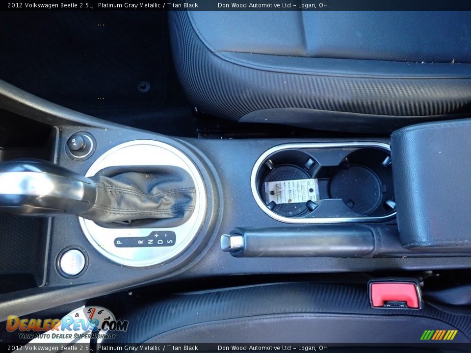 2012 Volkswagen Beetle 2.5L Platinum Gray Metallic / Titan Black Photo #11