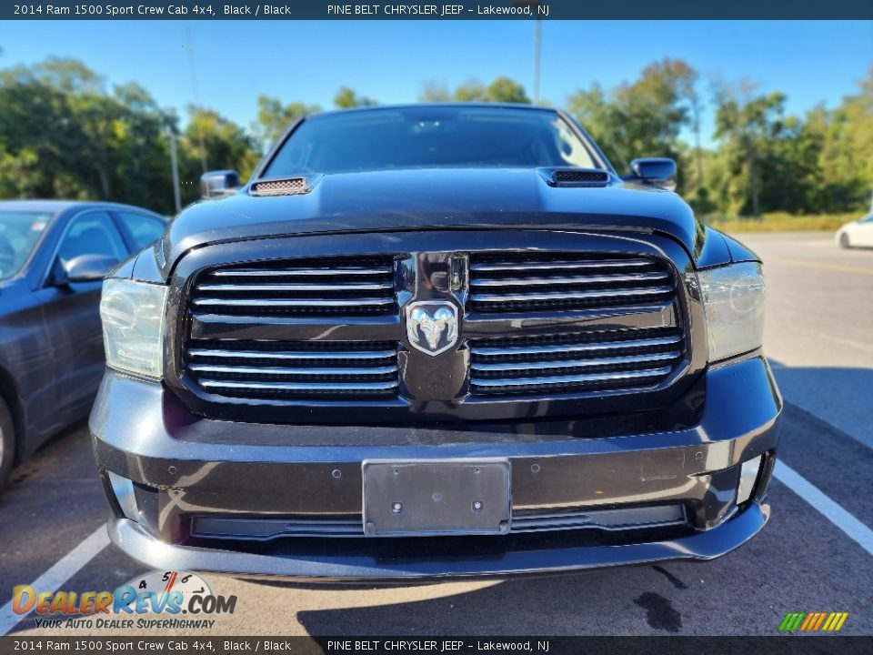 2014 Ram 1500 Sport Crew Cab 4x4 Black / Black Photo #3